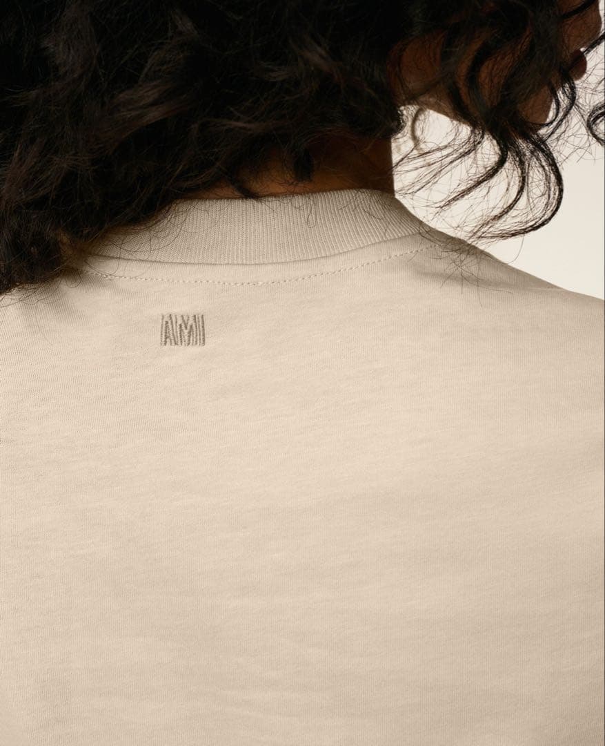 AMI DE COEUR Tシャツ ホワイトコーヒー　2025AW現行