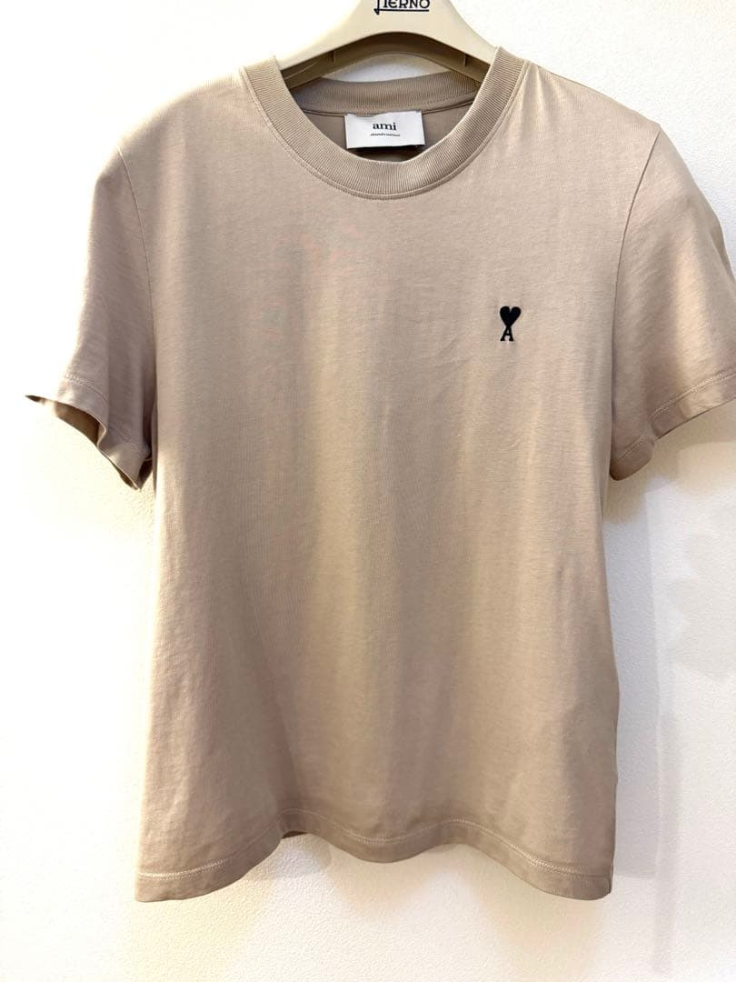 AMI DE COEUR Tシャツ ホワイトコーヒー　2025AW現行