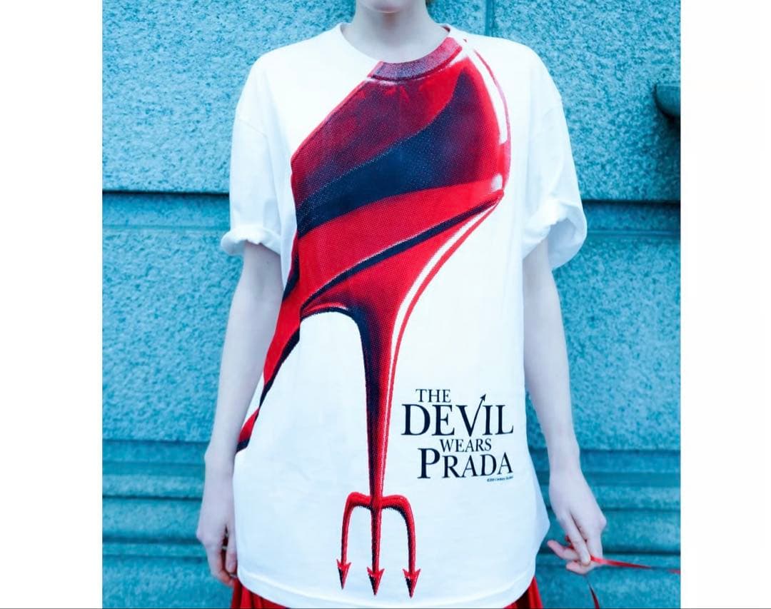 プラダを着た悪魔 weber Printed Tシャツ XL 中里凌也