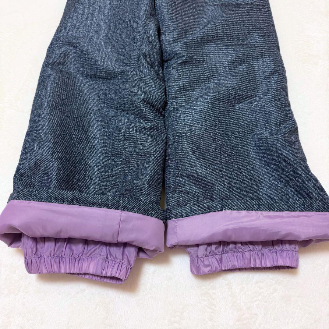 【レセーダ】極美品 スキー スノボ ウェア 上下セット 130 キッズ 女の子