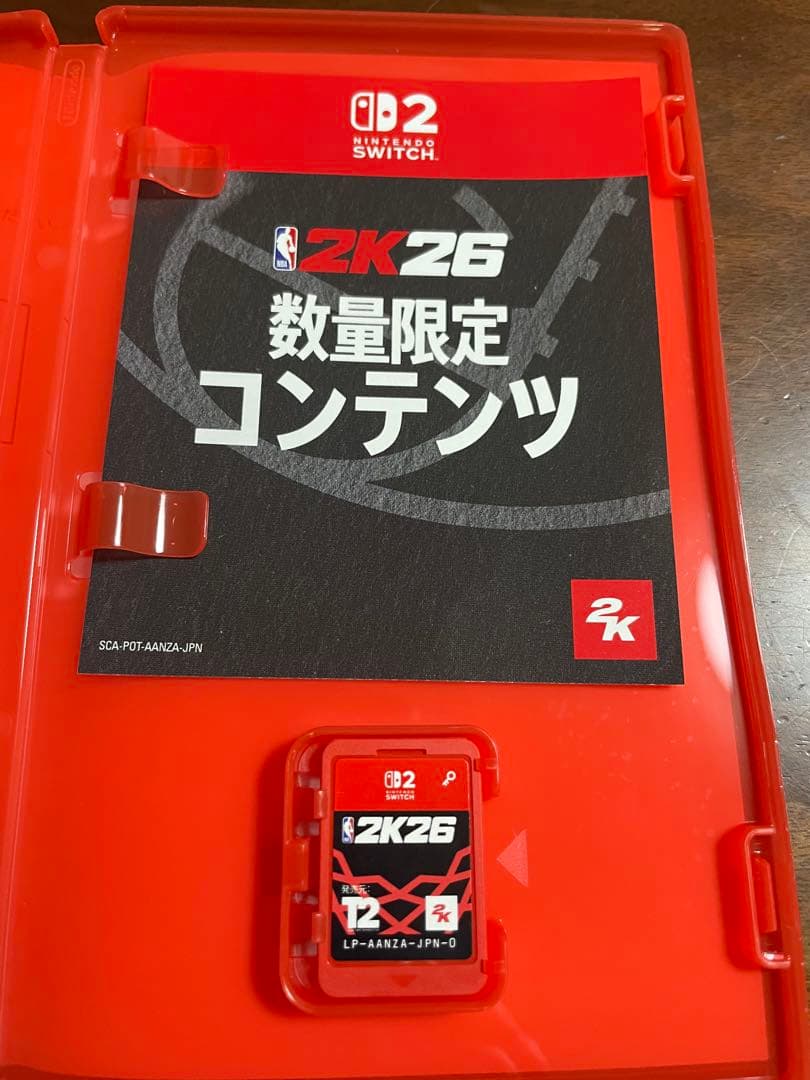 NBA 2K26 Nintendo Switch2 開封未使用