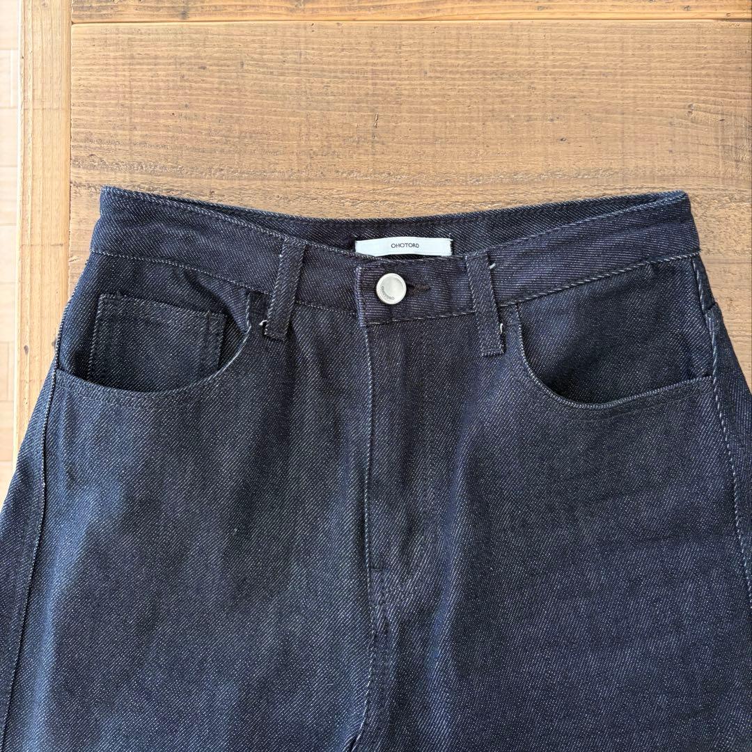 パンツ OHOTORO Loom Indigo Jeans M long