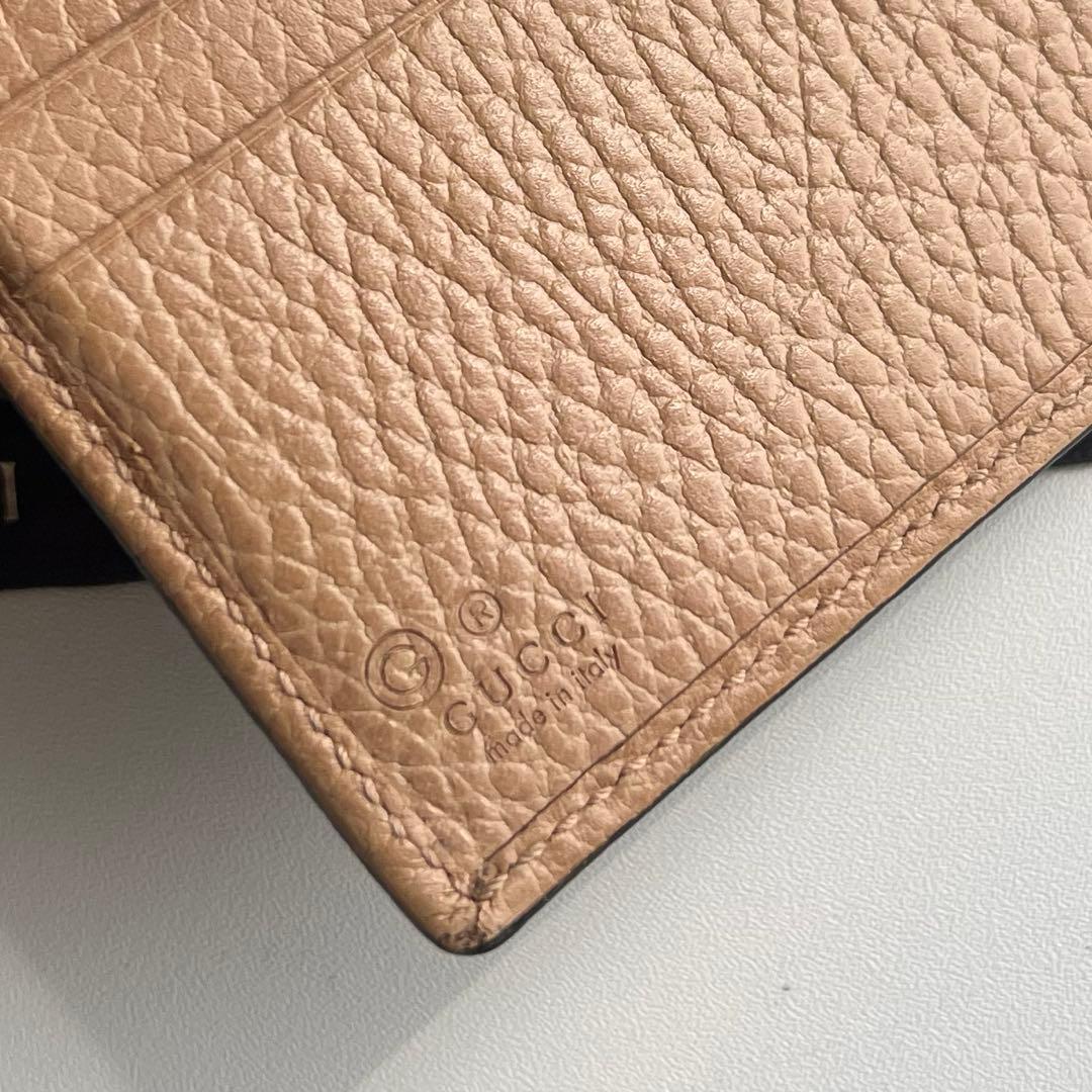 195 美品 GUCCI グッチ 2つ折り財布