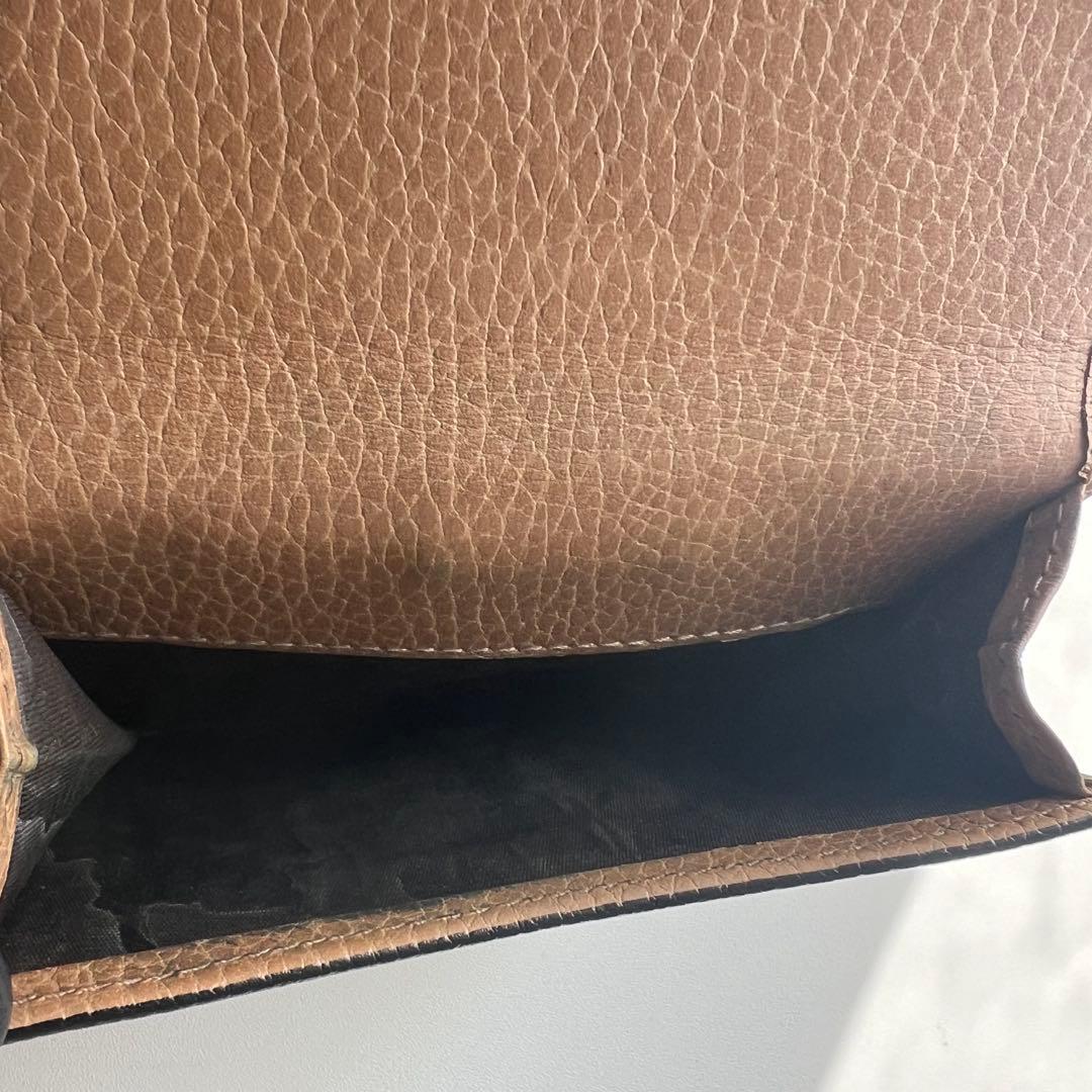 195 美品 GUCCI グッチ 2つ折り財布