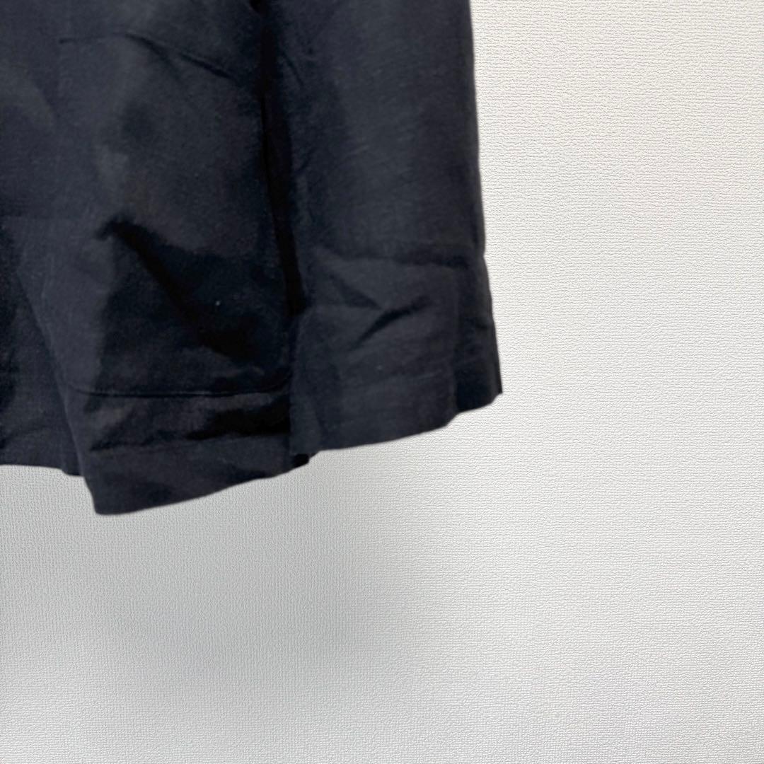完売品 スリードッツ Linen rayon jacket 黒 S〜M リネン