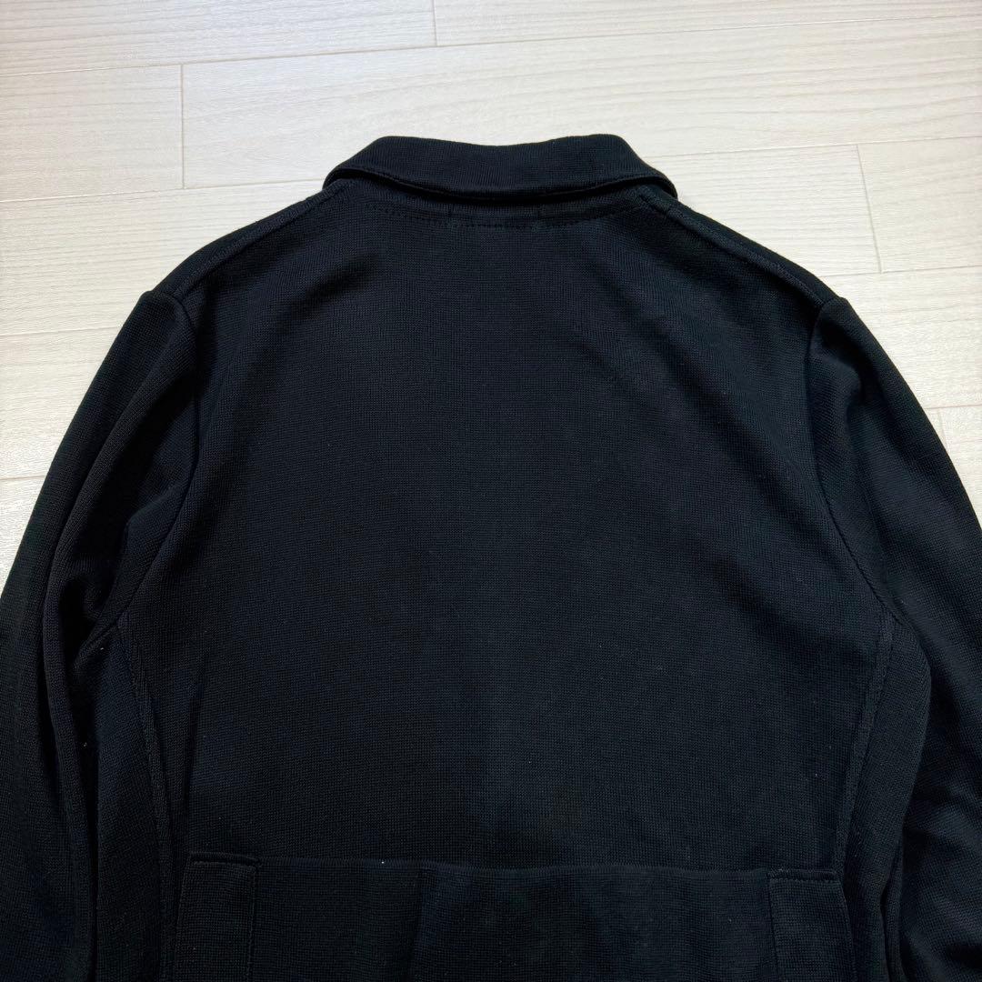 LARDINI ニットジャケット 輝く シェルボタン サイズL 黒