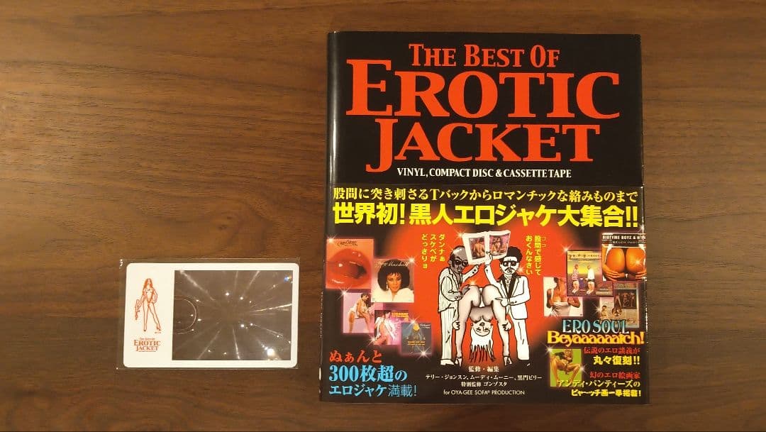 【美品】特典付き THE BEST OF EROTIC JACKET エロジャケ