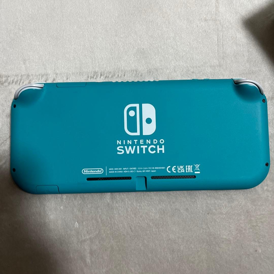 Nintendo Switch Lite ターコイズ 本体、箱付き、初期化済み