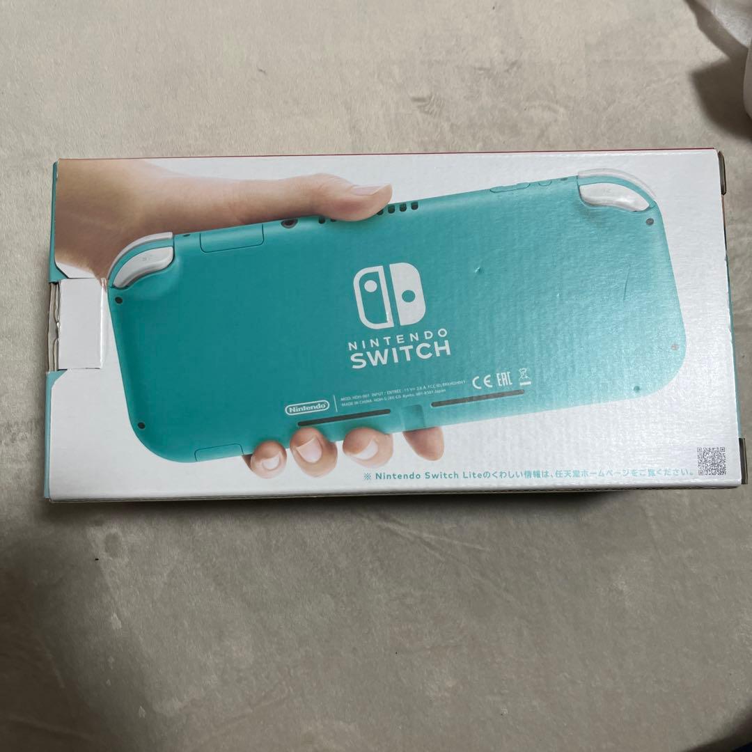 Nintendo Switch Lite ターコイズ 本体、箱付き、初期化済み