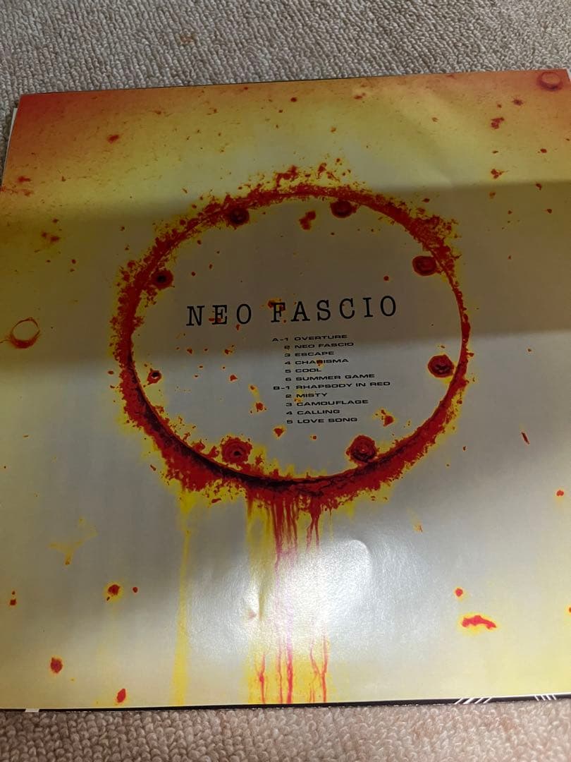 LPレコード氷室京介　NEO fascio