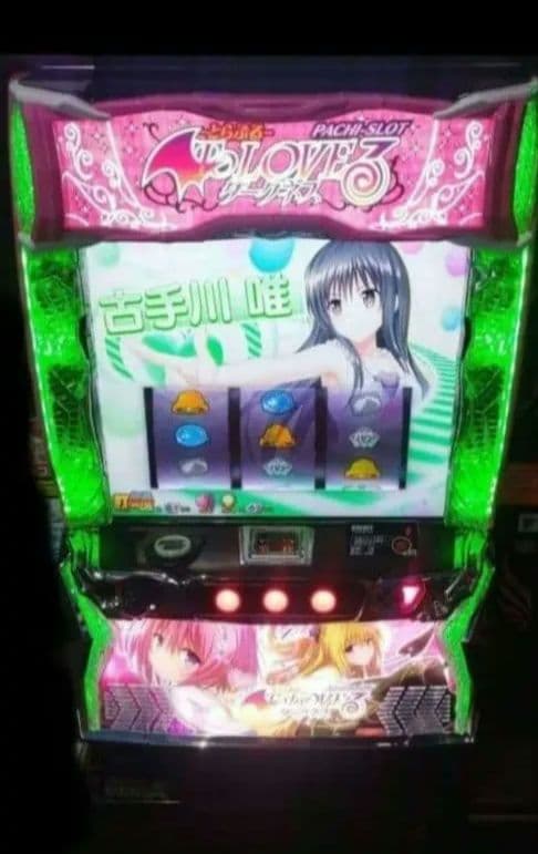 パチスロ実機 ToLOVEるダークネス プレイスマスロユニット