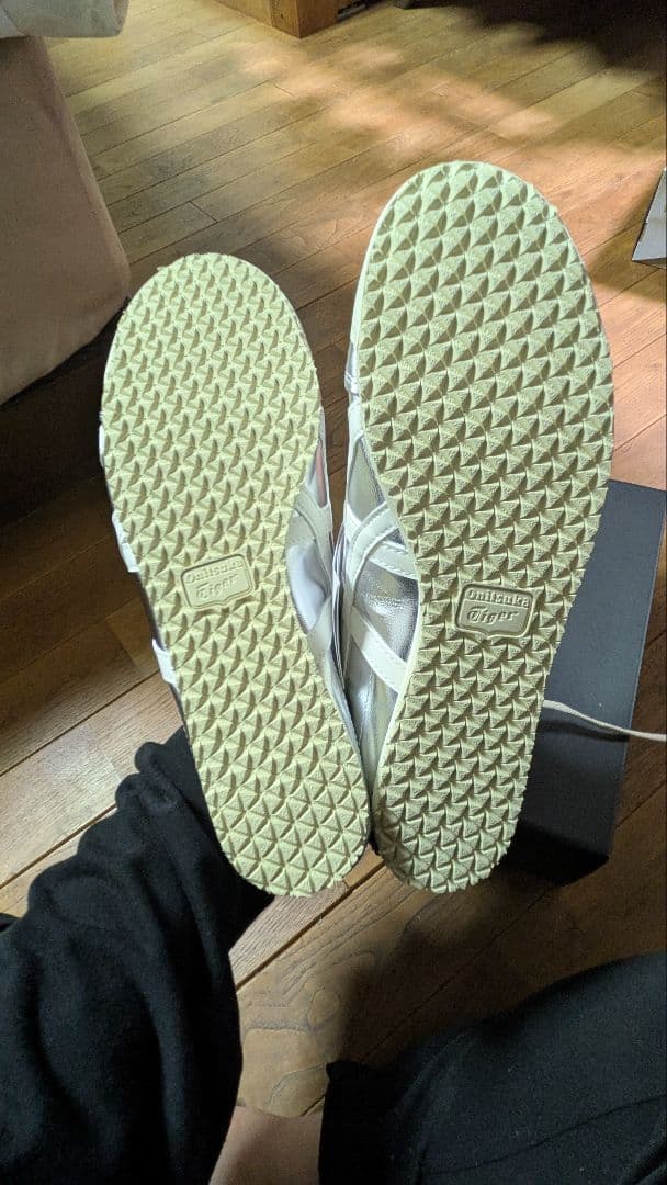 r*u様 Onitsuka Tiger MEXICO 66 シルバー 27.5c