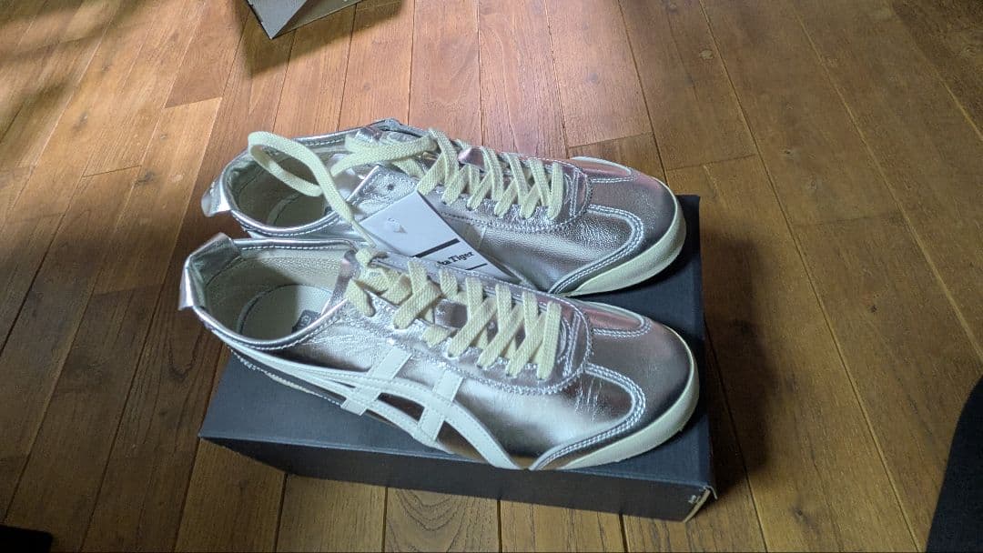 r*u様 Onitsuka Tiger MEXICO 66 シルバー 27.5c