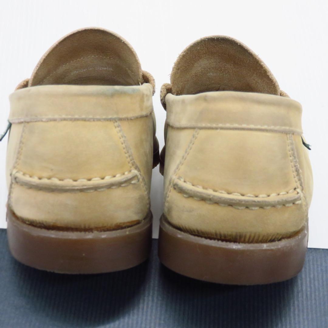 パラブーツコロー Paraboot CORAUX ベージュ スエード UK6.5