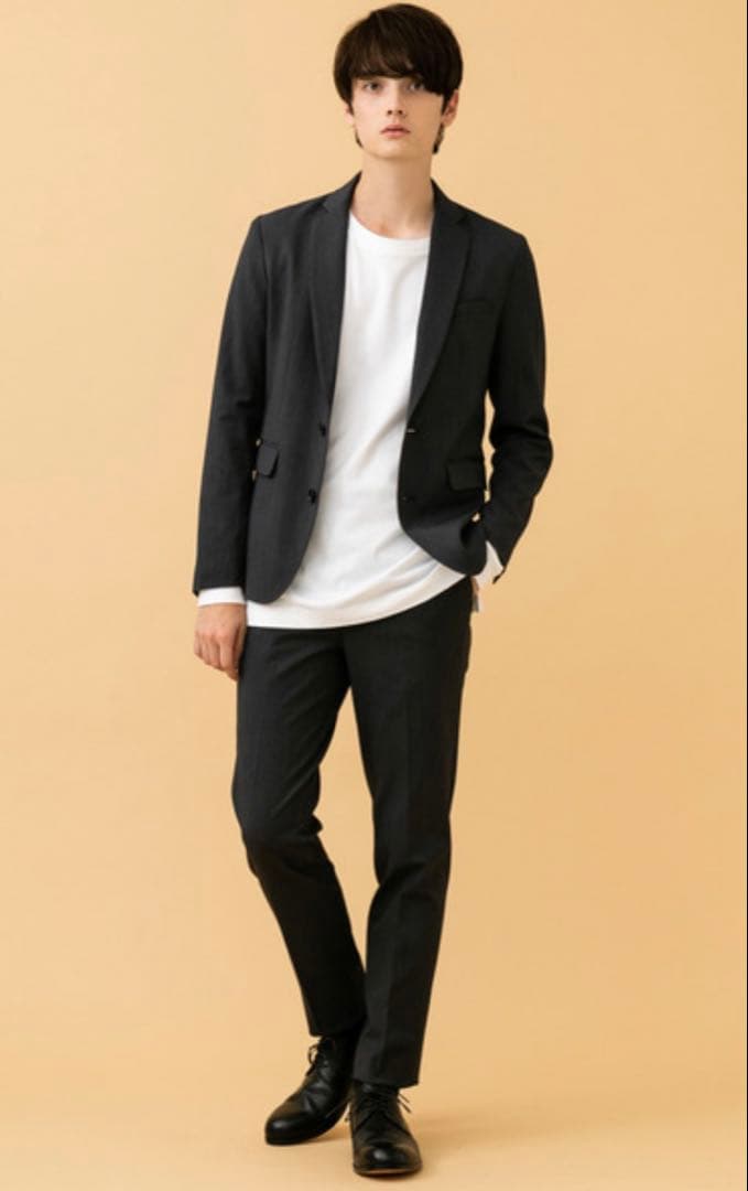 【美品】STUDIOUS セットアップ ダークグレー