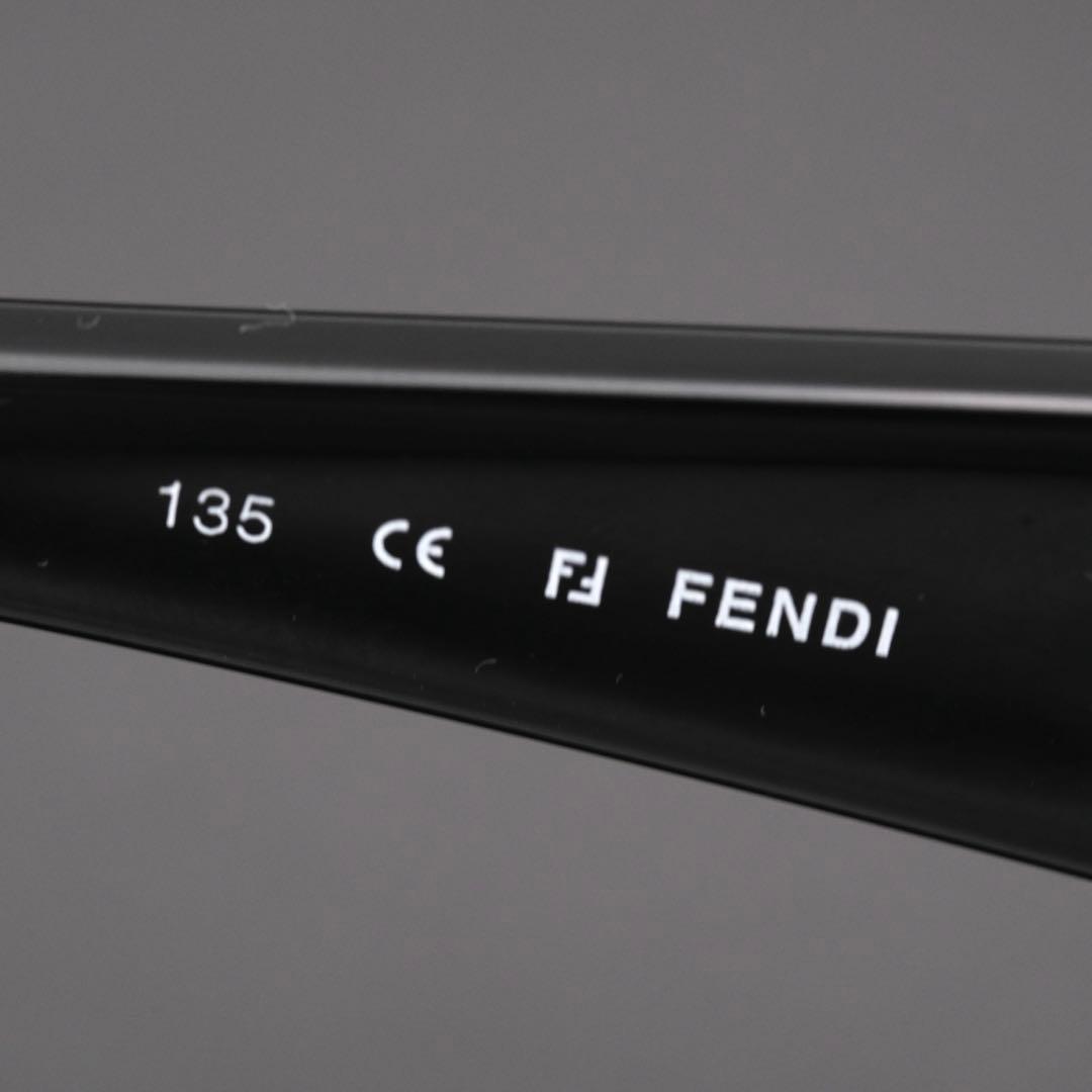 【美品】FENDI フェンディ サングラス FS276 Onyx ブラック ロゴ