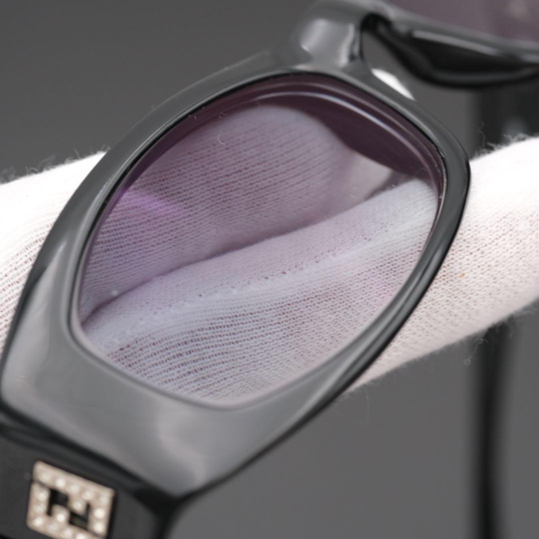 【美品】FENDI フェンディ サングラス FS276 Onyx ブラック ロゴ