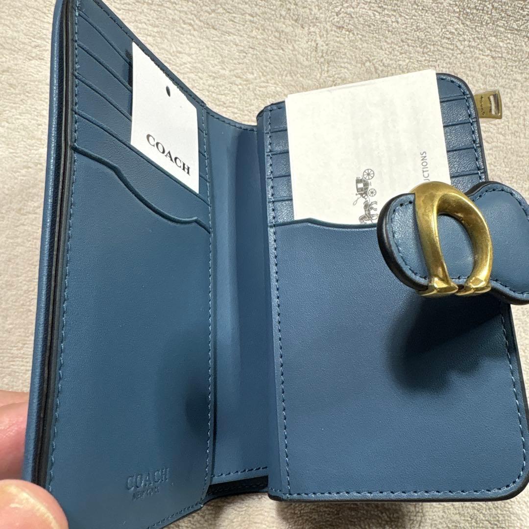 超美品！ COACH コーチタビー ミディアムウォレット