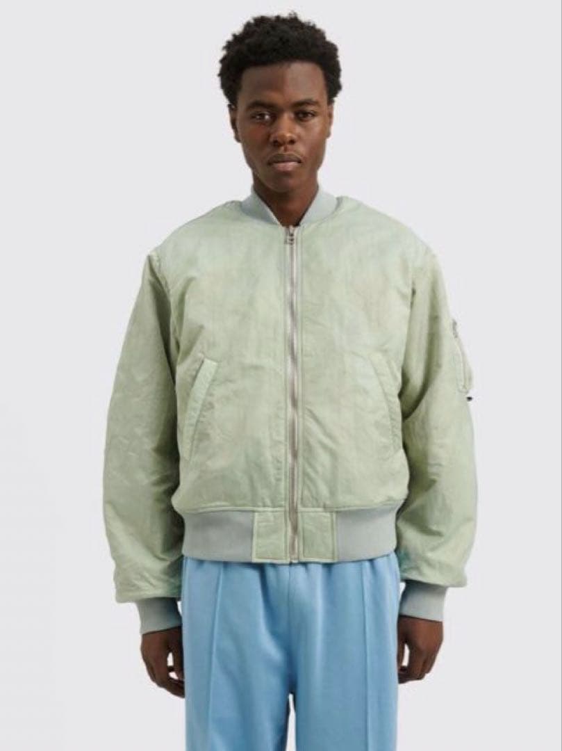 ジャケット・アウター stussy dyed nylon bomber jacket 23ss L