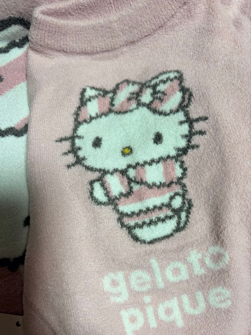 【gelato pique】【CAT＆DOG】スムーズィープルオーバー M