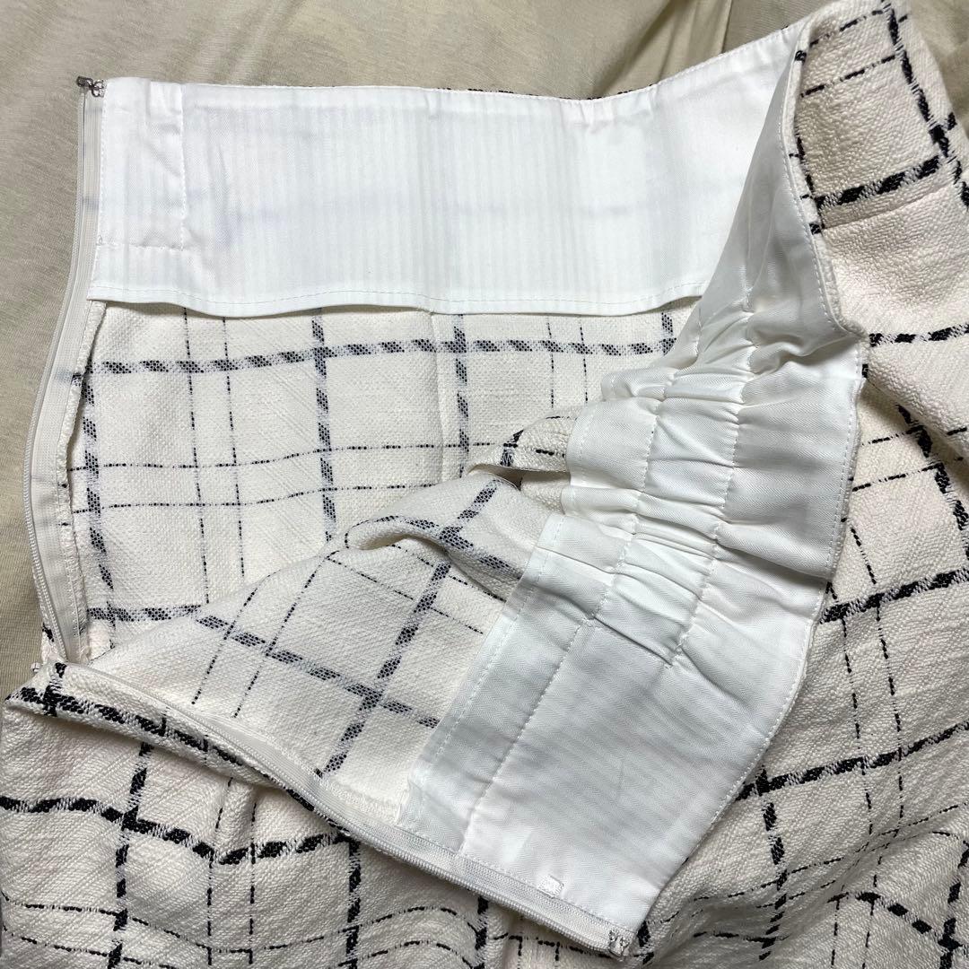 ROPE チェックタイトスカート 美品