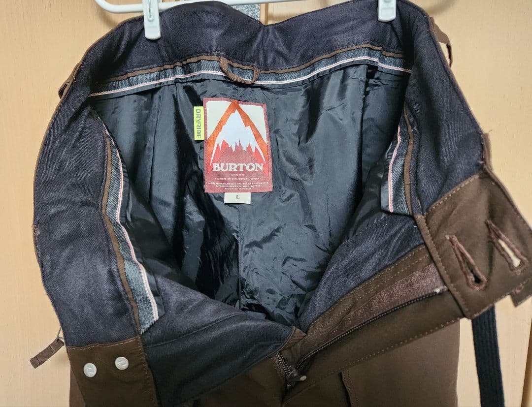 【美品】BURTON スノーボードパンツ　サイズ L