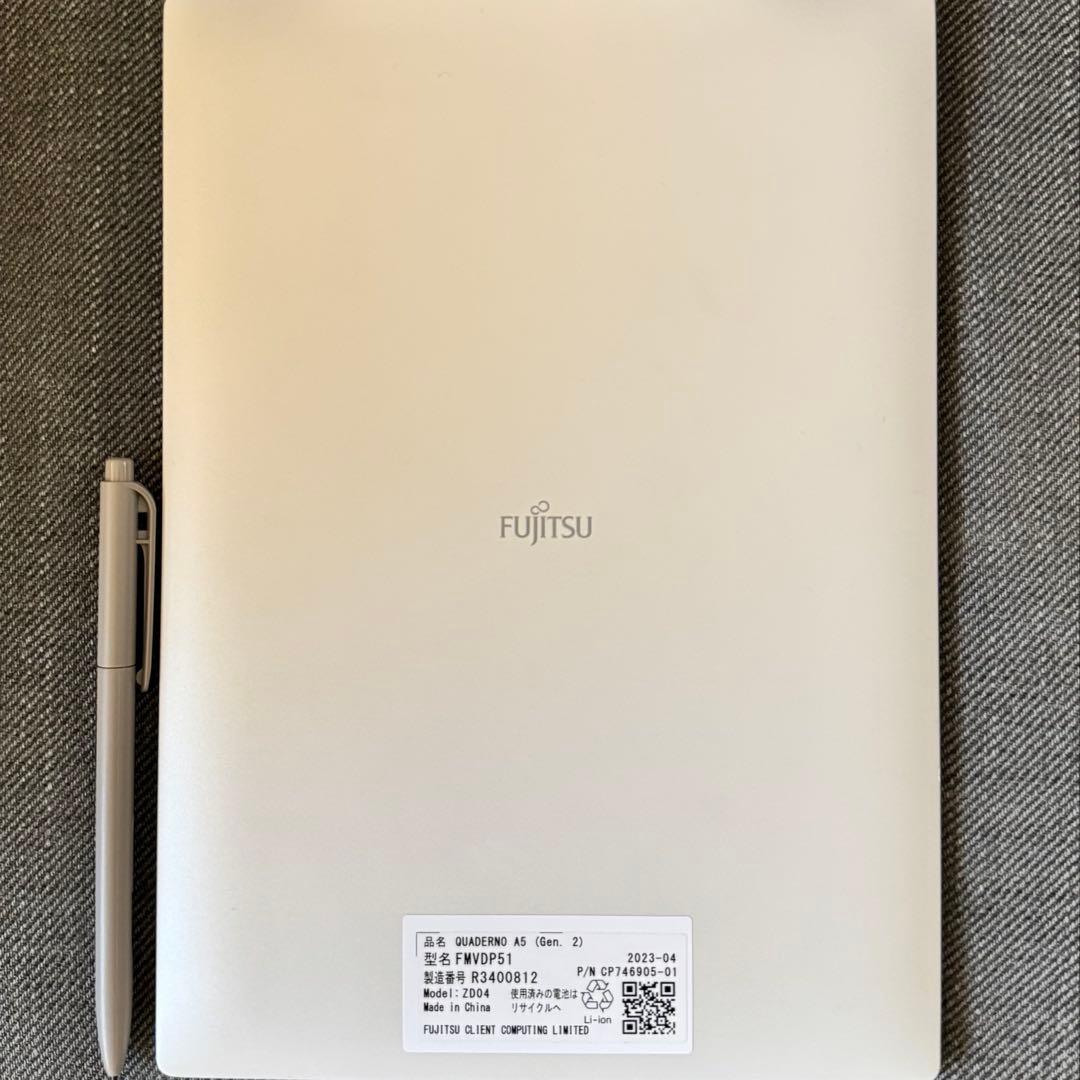 【即購入OK】富士通 QUADERNO A5（Gen.2） FMVDP51
