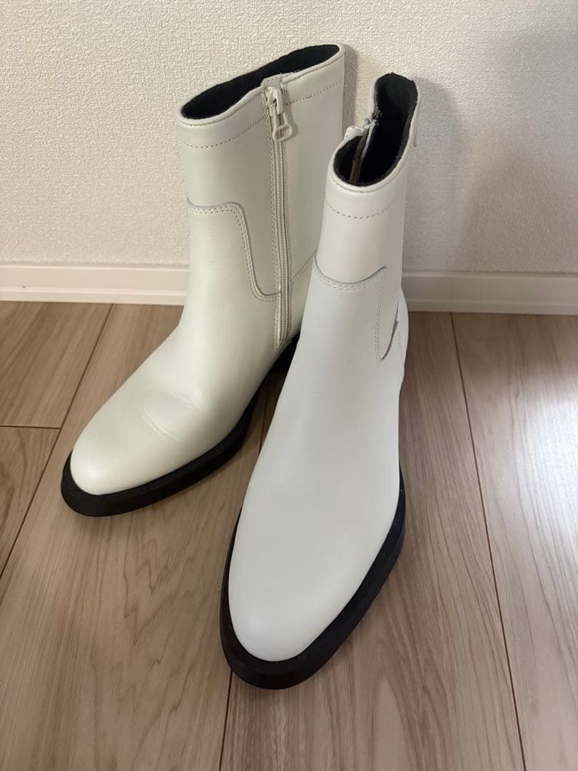 【未使用美品】CAMPER/カンペール ショートレザーブーツ