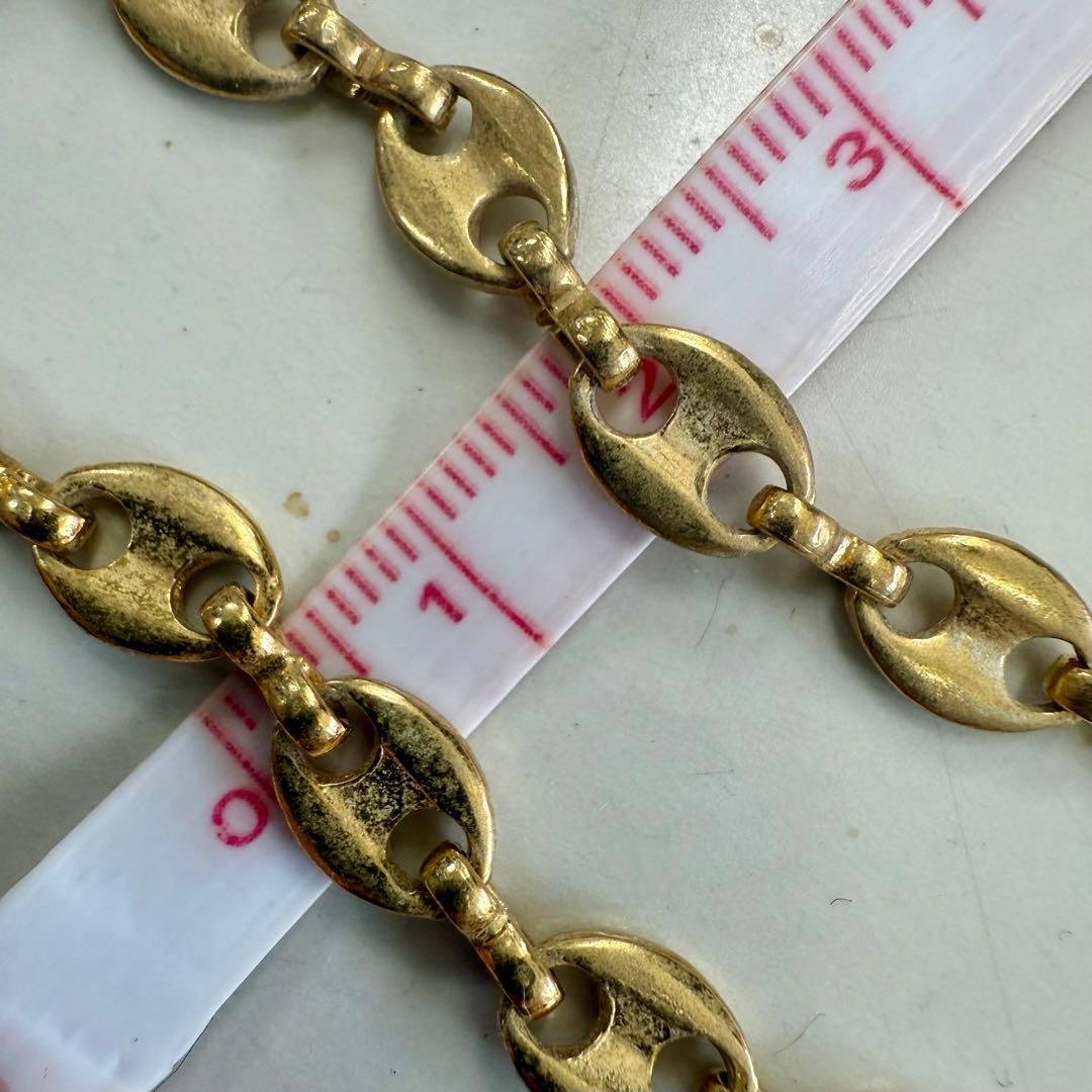 GIVENCHY ジバンシー ロゴゴールドチェーンネックレス ヴィンテージアクセ
