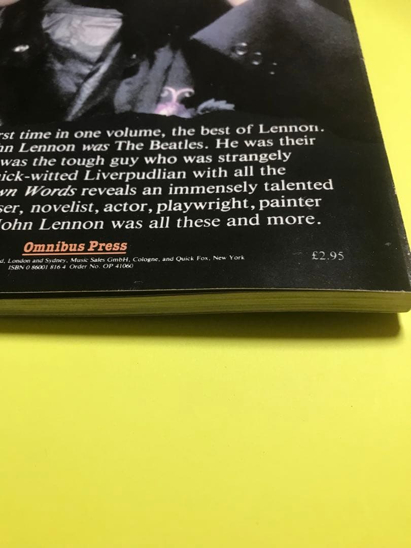 洋書 John Lennon In His Own Words