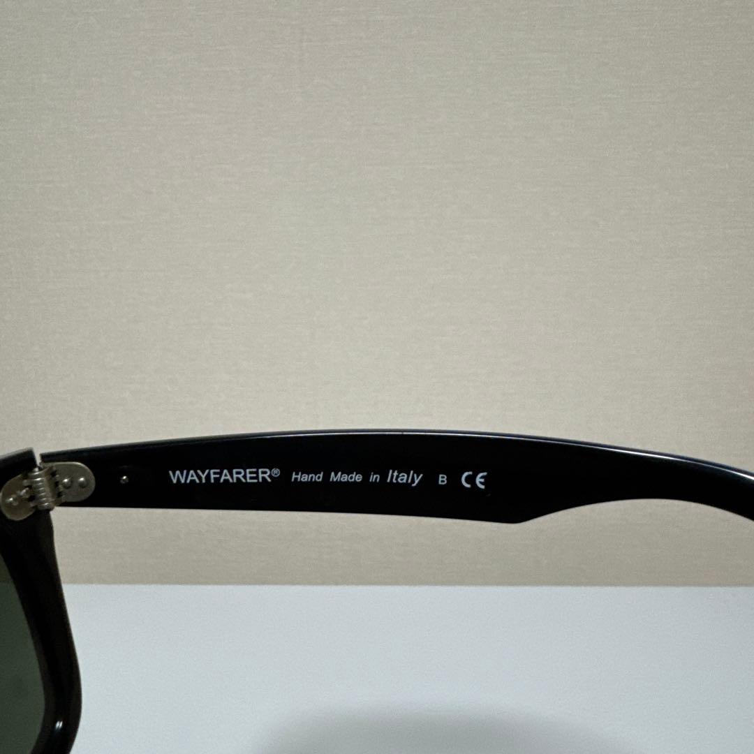 Ray-Ban ブラックサングラス レザーケース付き