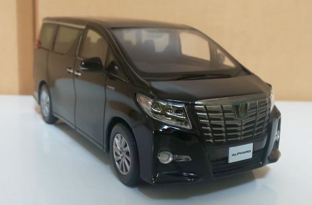トヨタ アルファード タイプブラック ミニカー 非売品 カラーサンプル