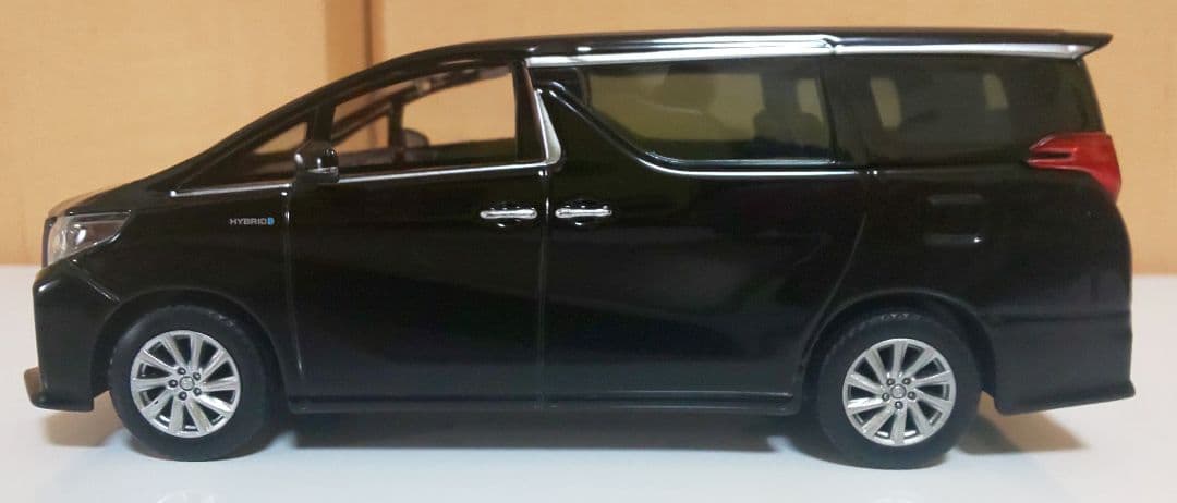 トヨタ アルファード タイプブラック ミニカー 非売品 カラーサンプル
