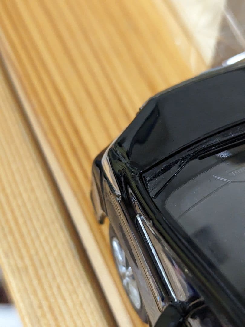 トヨタ アルファード タイプブラック ミニカー 非売品 カラーサンプル