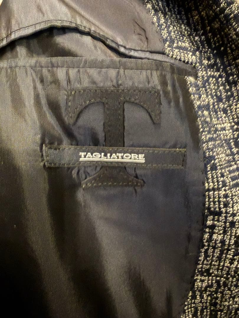 TAGLIATORE ツイードジャケット 48