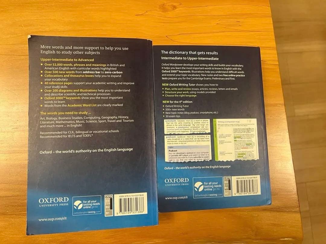 語学・辞書・学習参考書 Oxford Student's & Wordpower Dictionary