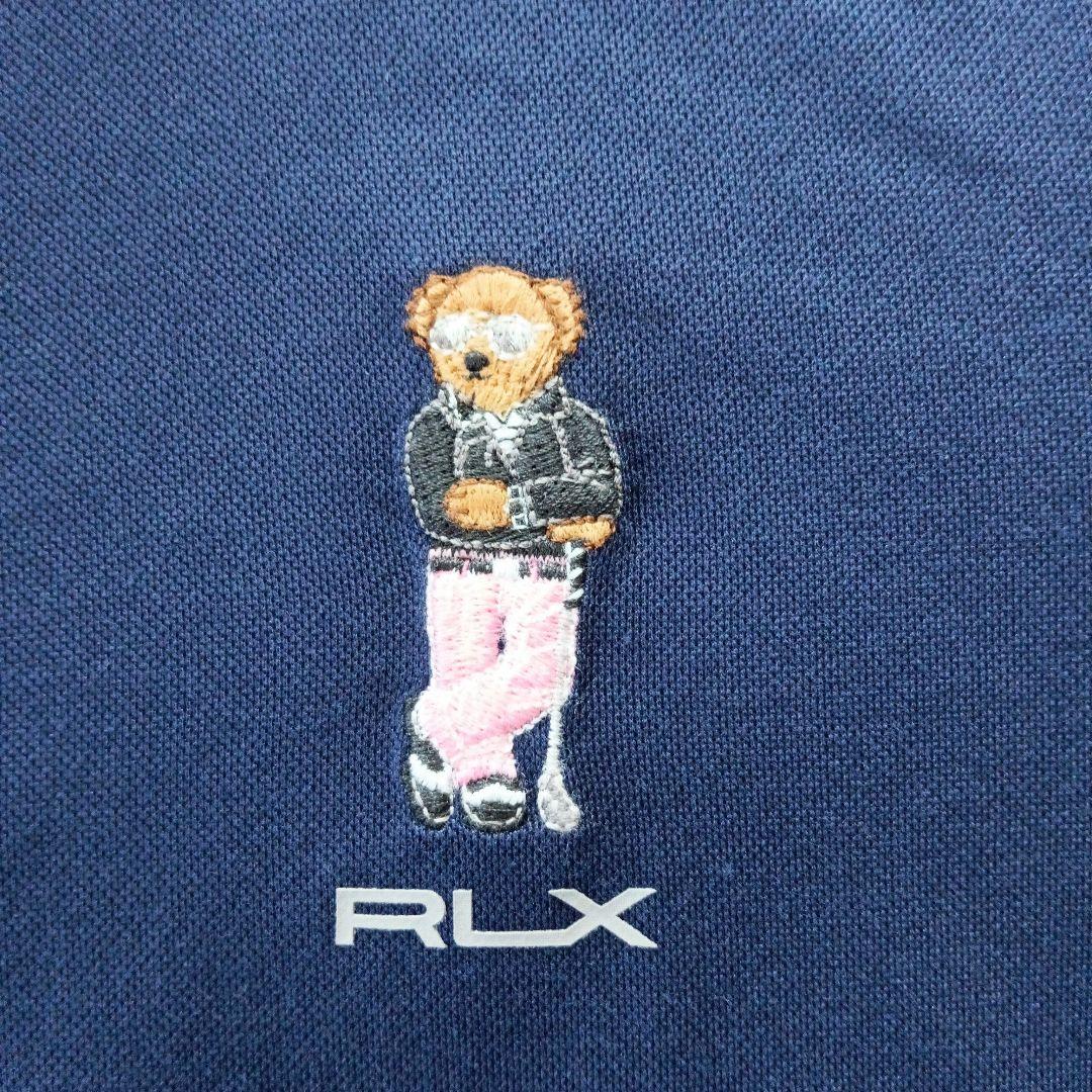 【未使用品】POLO GOLF ポロベア 半袖ポロシャツ ネイビー S