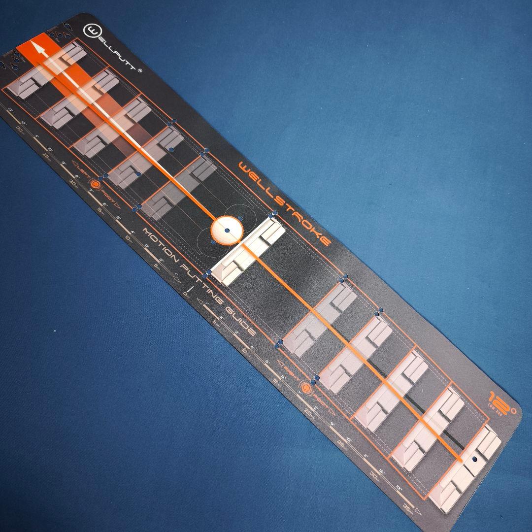WELLPUTT ／ WELLSTROKE 12° パッティング練習マット 美品