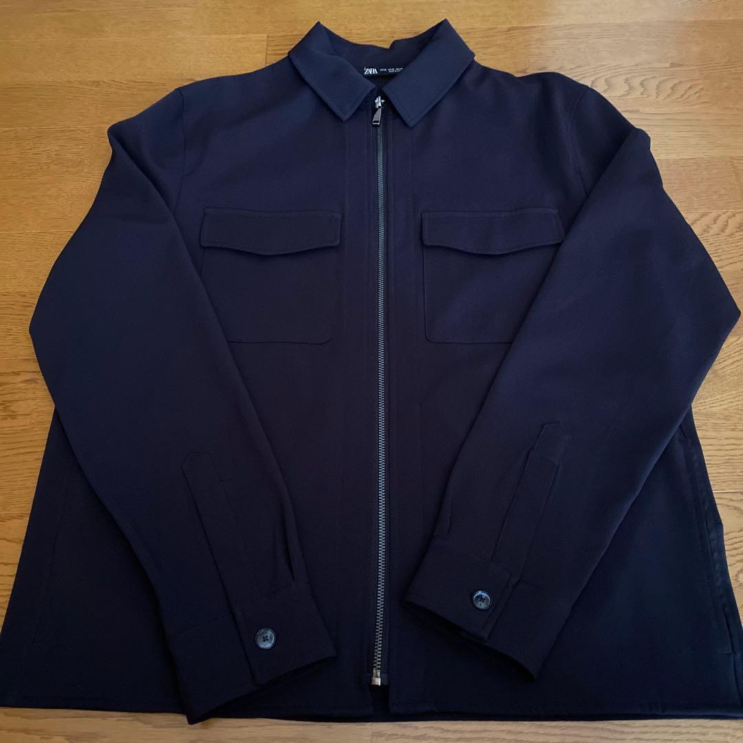 ZARA ネイビー　セットアップ XL