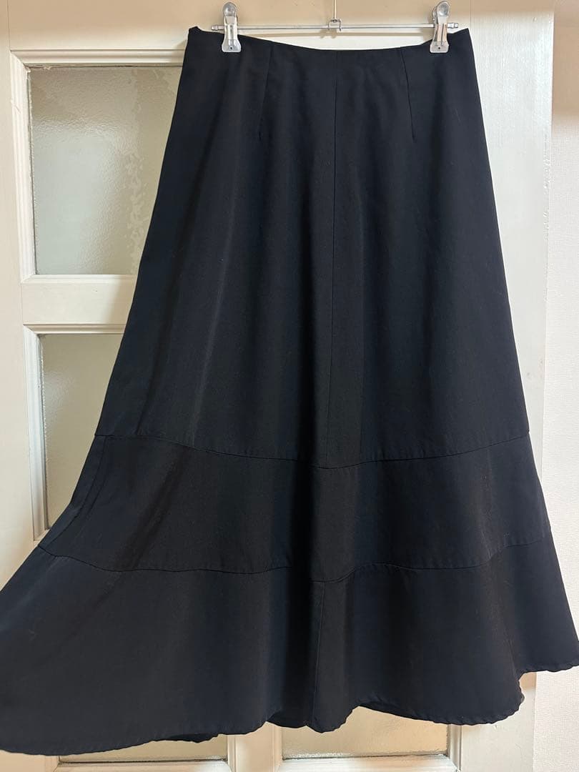tricot COMME des GARÇONS ウール 切り替えロングスカート