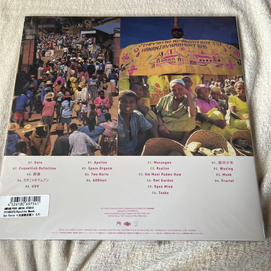 新品未開封 2LP EVISBEATS/Syn Fonia レコード