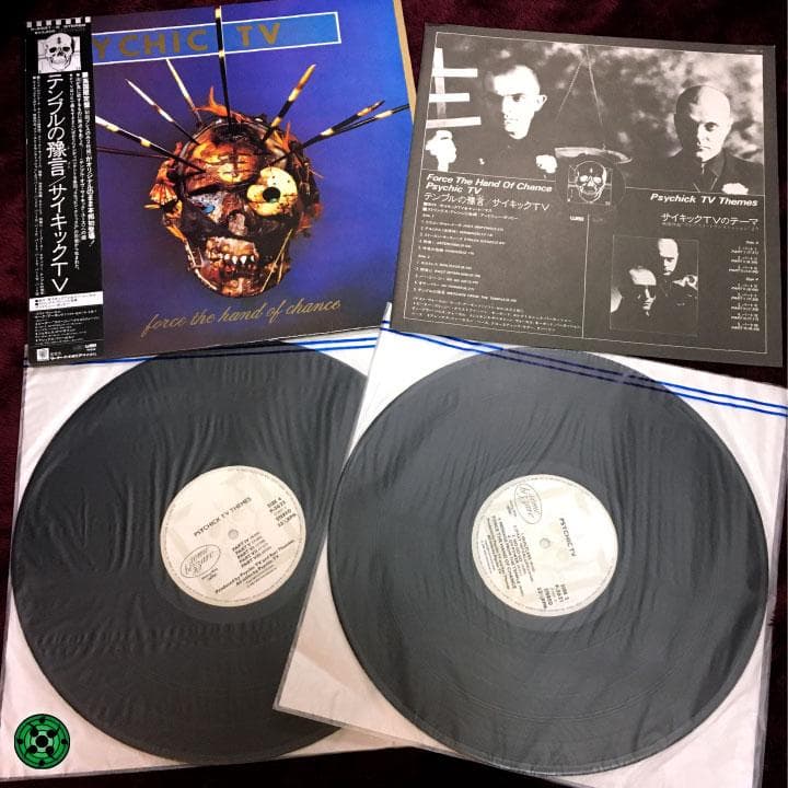 洋楽 2LP PSYCHIC TV Force the Hand of Chance