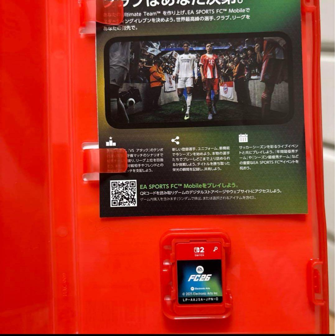 Nintendo Switch 2(特典付)EA SPORTS FC26