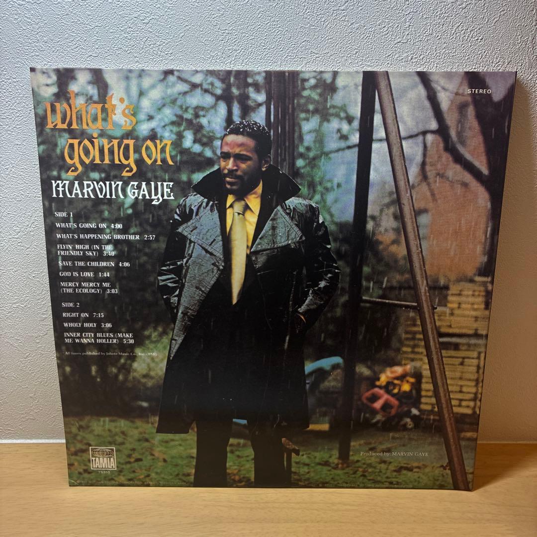 洋楽 Marvin Gaye What's Going On LP