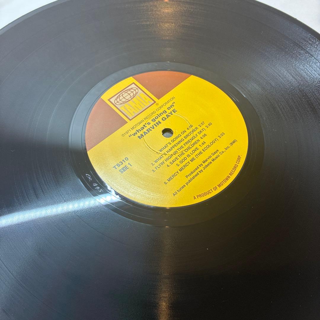 洋楽 Marvin Gaye What's Going On LP
