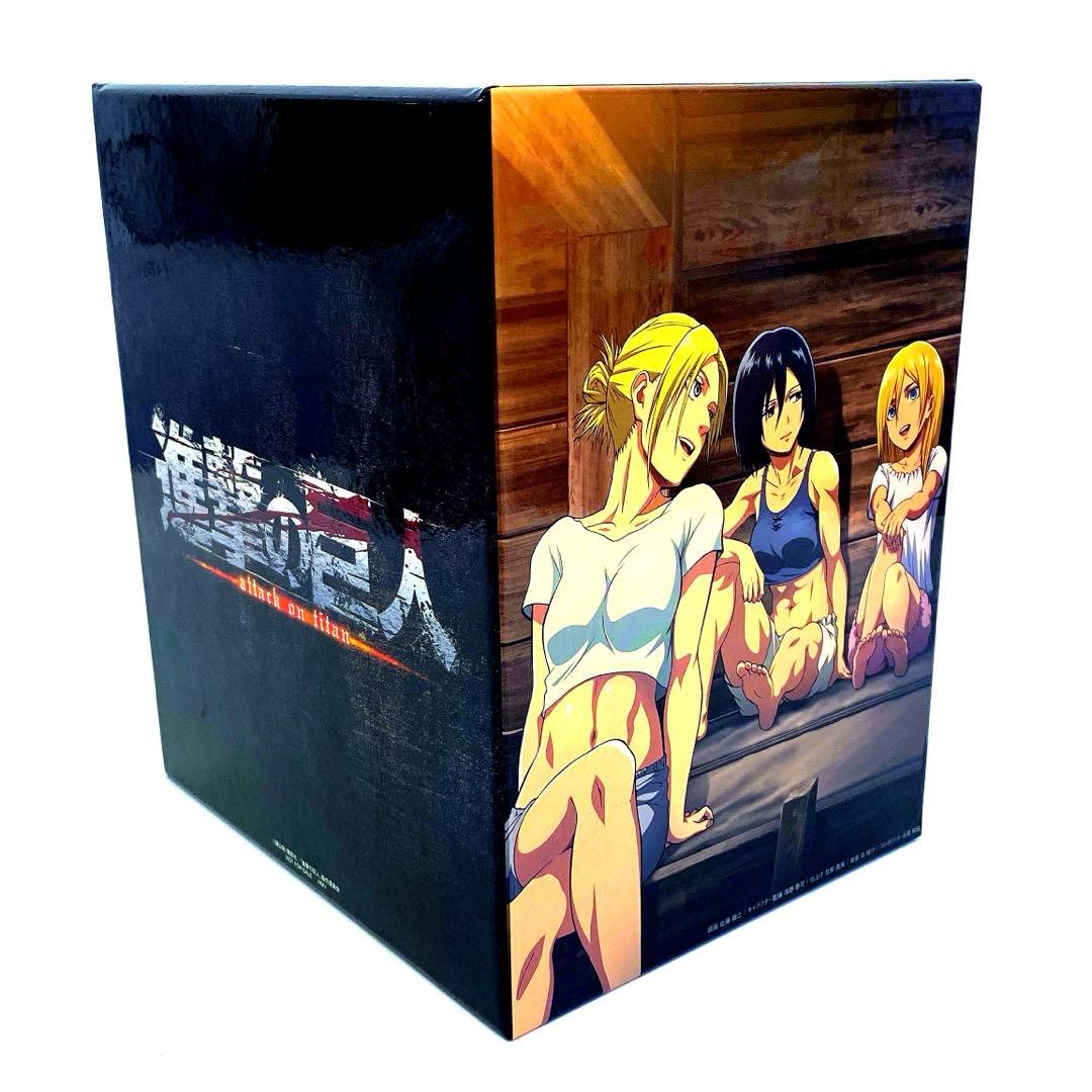 進撃の巨人 Season1 初回限定版 Blu-ray 全巻セット BOX付き