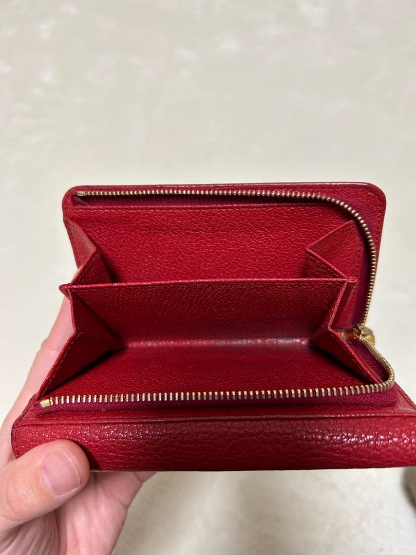 みかづき　miumiu マドラスウォレット