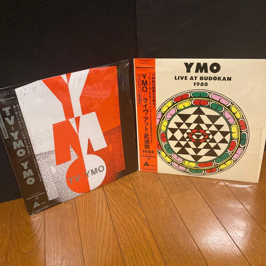 YMO 映像作品レーザーディスク TV-YMO／1980武道館ライブ まとめ売り