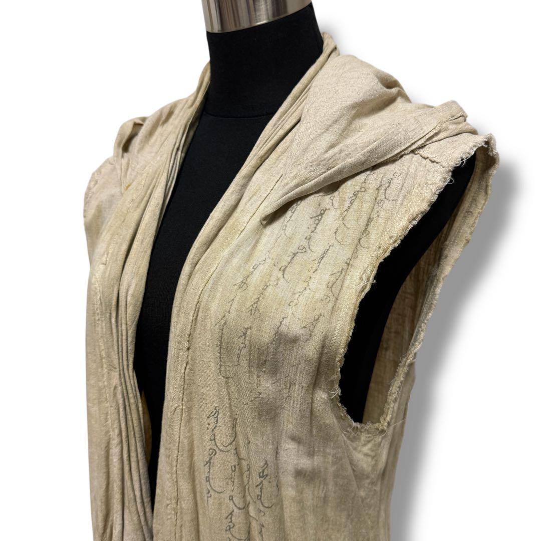 14th addiction big hooded long vest 初期