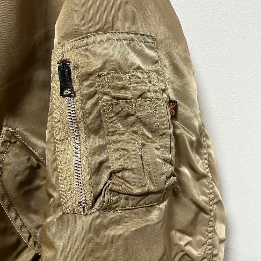90's《ALPHA INDUSTRIES》MA-1 USA製 希少カラー